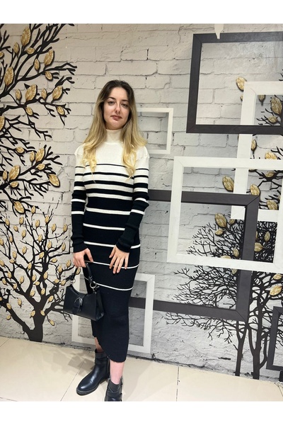 EBRULİ BUTİK06 فستان نسائي محبوك