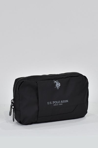 U.S. Polo Assn. U.S. Polo AssnMen's Multi-Compartment Waist Bag Black PLEVR23611