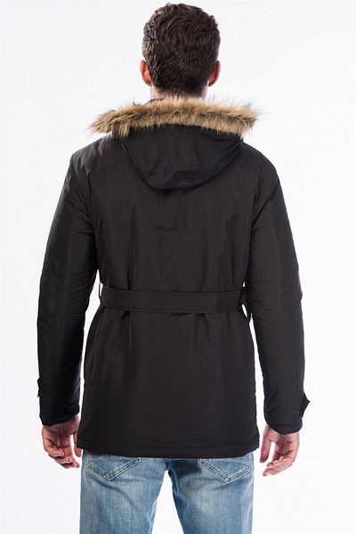 Dewberry M8633 Men's Coat-black