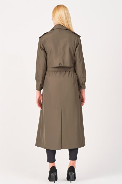 Dewberry Z6674 Trençkot-haki