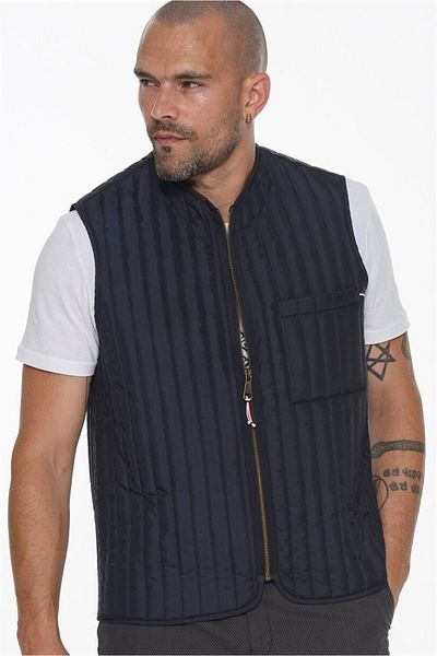 Dewberry Y8611 Men's Vest-navy blue
