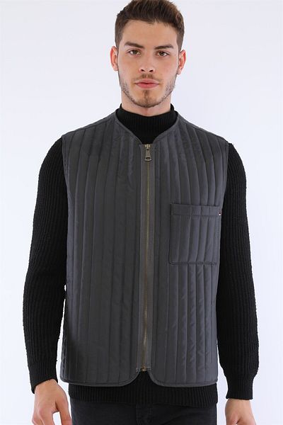 Dewberry Y8611 Men's Vest-anthracite