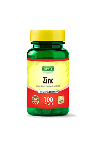Vitapol Zinc Sulphate 15 Mg 100 Tablets - Zinc