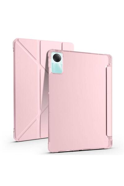 UnDePlus Xiaomi Redmi Pad Se 11inç Kılıf Kalem Bölmeli Trifolding Case