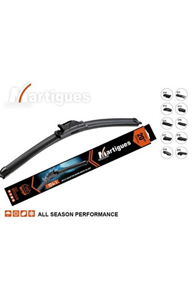 MARTIGUES SİLECEK SÜPÜRGESİ 550 MM AEROTWIN (10 APARATLI)