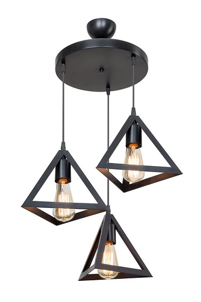 AG LightDesign Black Pendant Chandelier Bedroom Living Room Kitchen Hallway Lamp