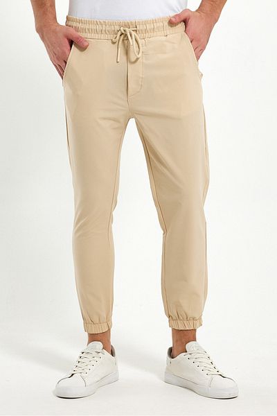 AMAZING CRASH Rubber Leg Jogger Pants