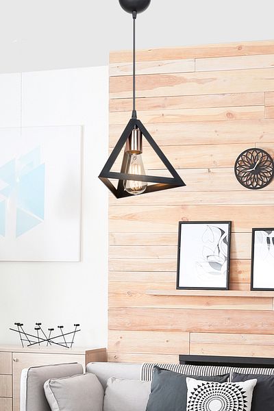 AG LightDesign Black Pendant Chandelier Bedroom Living Room Kitchen Hallway Lamp