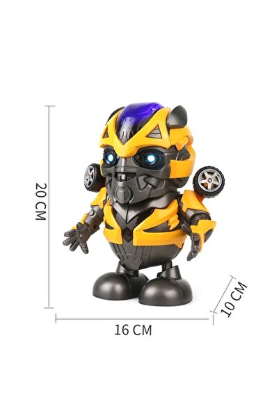 admay SÜPER DANCE HERO KIRILMAZ OYUNCAK ROBOT MÜZİKLİ IŞIKLI DANCE