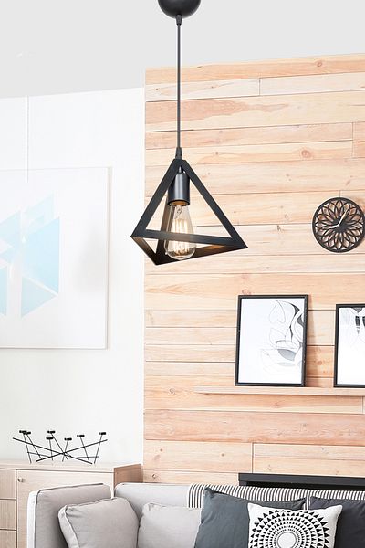 AG LightDesign Black Pendant Chandelier Bedroom Living Room Kitchen Hallway Lamp