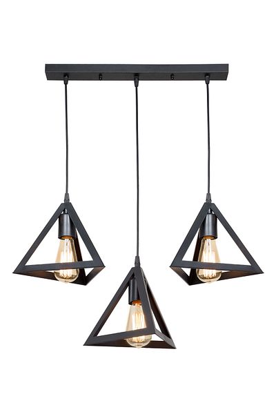 AG LightDesign Black Pendant Chandelier Bedroom Living Room Kitchen Hallway Lamp