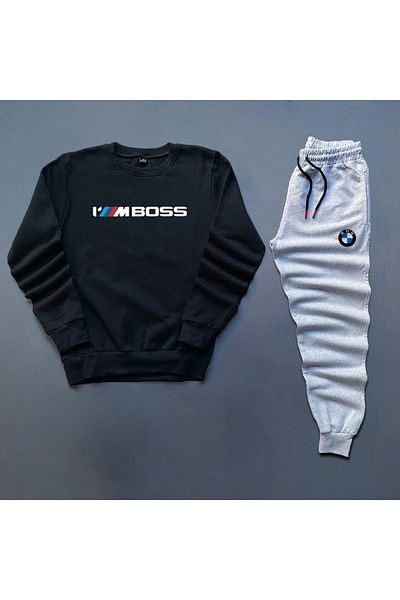 viperkombin IMBOSS Oversize Sweatshirt and Tracksuit 2-Piece Combination