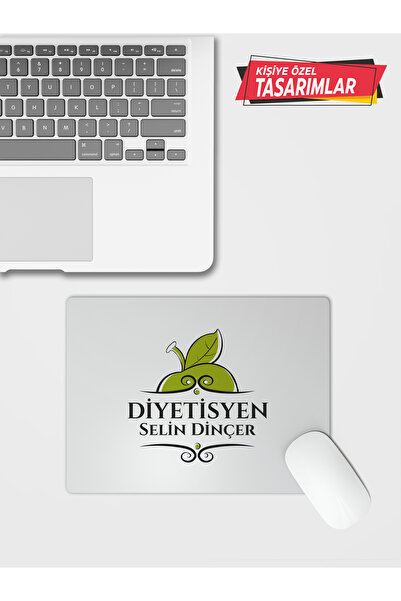 dopdolu promosyon Diyetisyenler İçin Kişiye Özel Mouse Pad 28x40 cm