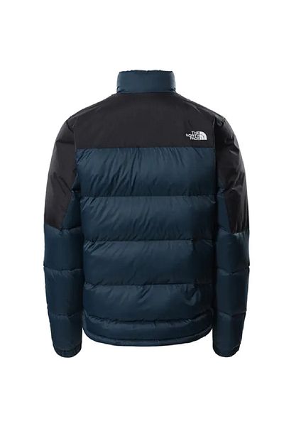 Navy north online face puffer jacket