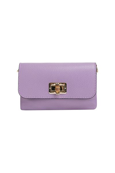 Faina Mini-Schultertasche aus Leder