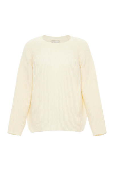 Jalene pulover tricotat cu nervuri