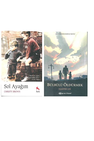 Epsilon Yayınevi Bülbülü Öldürmek-Sol Ayağım 2 kitap (Karton Kapak)