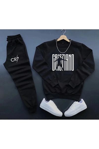 Pisa Art Set de trening cu gât crew Cristiano Ronaldo Cr7