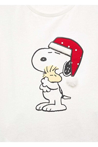 MANGO Baby Snoopy hosszú pizsama