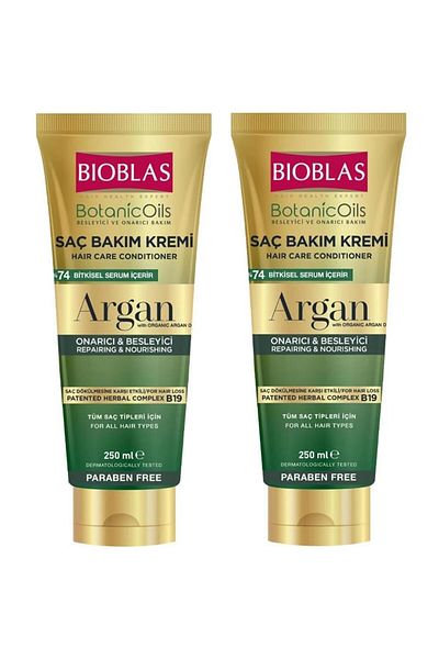 Bioblas Botanic Oils Argan Oil Hair Care Cream 250 Ml 2 Pieces