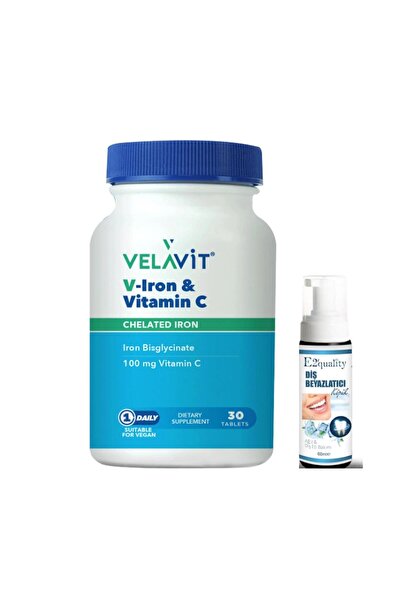 Velavit Supplemental Food Containing V-Iron & Vitamin C 30 Tablets