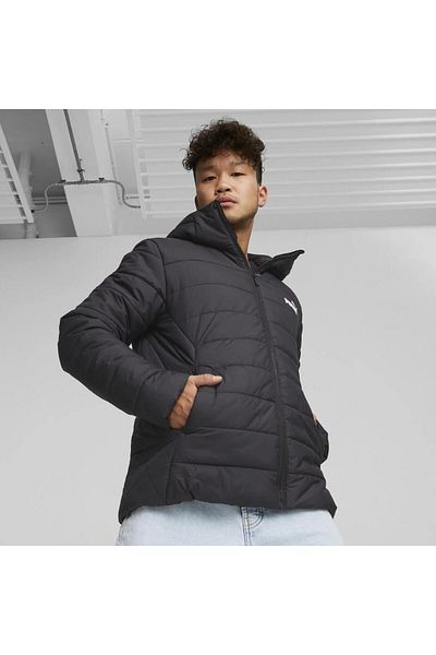 Puma Unisex Ess Μπουφάν με Κουκούλα και Ενίσχυση 84893801