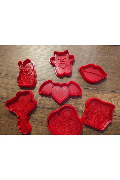 KUNDUZ AHŞAP TASARIM ATÖLYESİ مجموعة من 7 نوافذ لعيد الحب مكونة من 5 - قاطعة ...