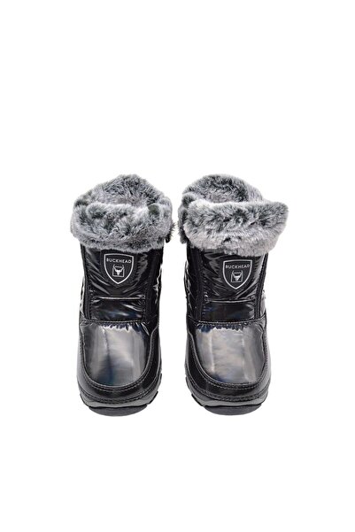 BUCKHEAD Buck1067 Windy Glam Marka Kız Çocuk Kar Botu Siyah