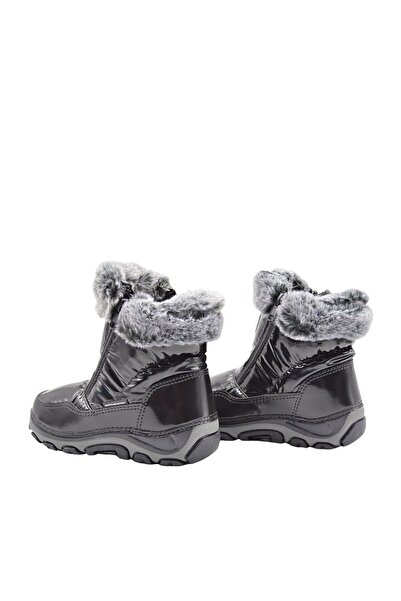 BUCKHEAD Buck1067 Windy Glam Marka Kız Çocuk Kar Botu Siyah