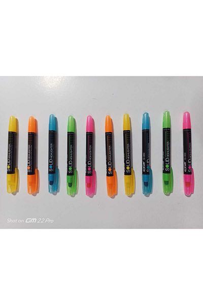 Mikro 5 Color Highlighters 10 Pcs/Set
