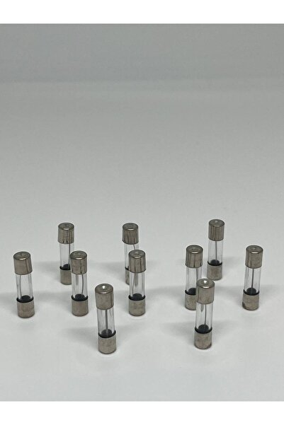 Üstün 10 Adet 15 Amper 20mm Cam Sigorta 15A