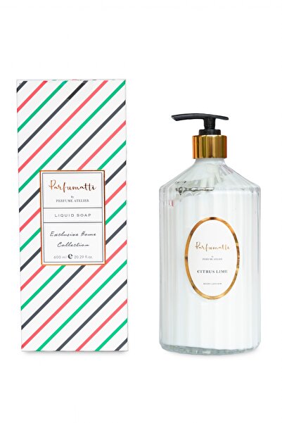 PARFUMATTI BY PERFUME ATELIER CITRUS LIME EL VE VÜCUT LOSYONU 600 ML CAM ŞİŞE
