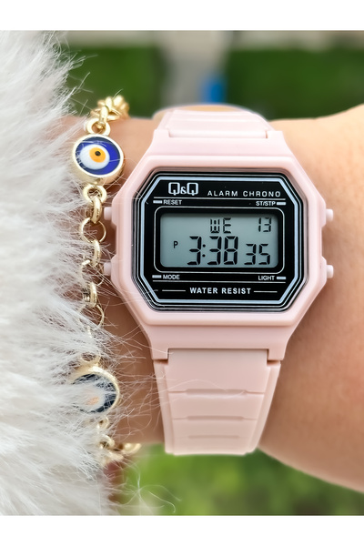 Q&Q Light Pink Color, Waterproof, 2 Years Warranty, Digital Girl's (+6) Wrist...
