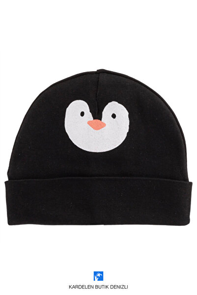 Kardelen Butik Denizli قبعة قطنية ممشطة للأطفال (0-18 شهرًا)