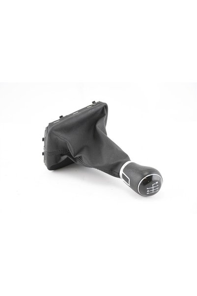 OEM Vw Golf 7 2013-2017 Compatible Manual Gear Shift Knob Lever Gaiter 5g 1711113 C 6 Forward Black Lts