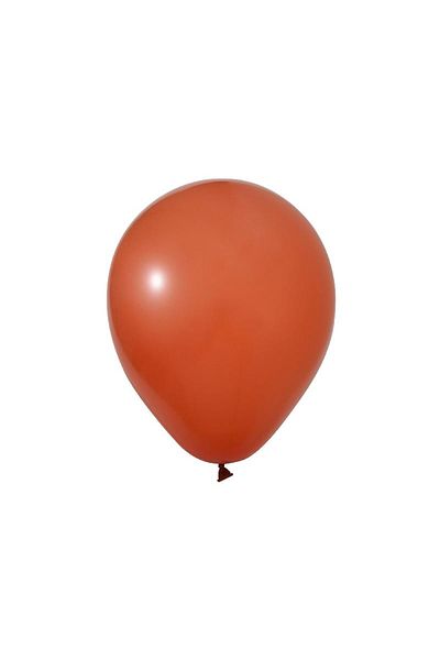 BalonEvi 12'' Balloon Terracota 10 Pieces