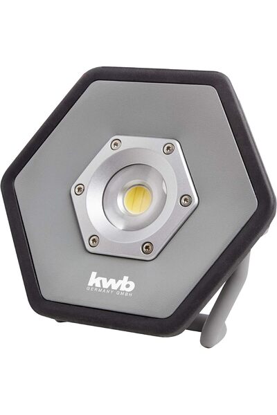 Kwb Lİ-ON PİLLİ ŞARJLI LED IŞIKLI ŞANTİYE PROJEKTÖRÜ 1277 LÜMEN