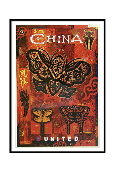 Beril Yamaç Design Studio China Călătorie Reproducere Poster Vintage Artă Pos...
