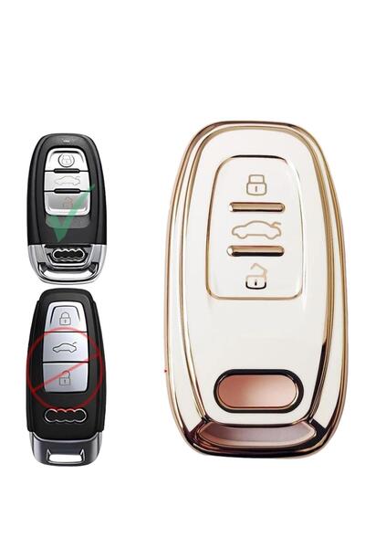 EBG İSTANBUL lock pentru Audi A4 A5 A6 A7 A8 Q5 Q7 2008-2016 Smart White Key Control Cupa Carcasa