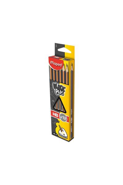 Maped Pencil Black Pep S Hb (12 PIECES)
