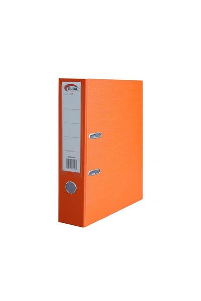 ELBA 25 Pieces Large Orange Plastic Folder