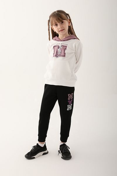 Minnie Mousee D4813-3 Σετ φόρμας για κορίτσια Cream