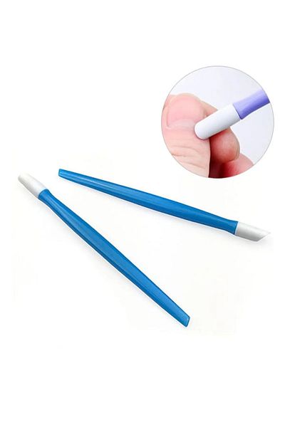 Lux Cosmetics Plastic Meat Pusher & Manicure Stick, Suitable for Hand and Foot Use (3 PCS)