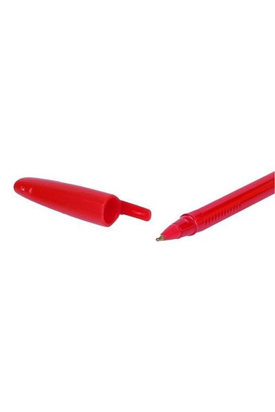 Mikro Ballpoint Pen Red M-25 (1 BOX OF 50)