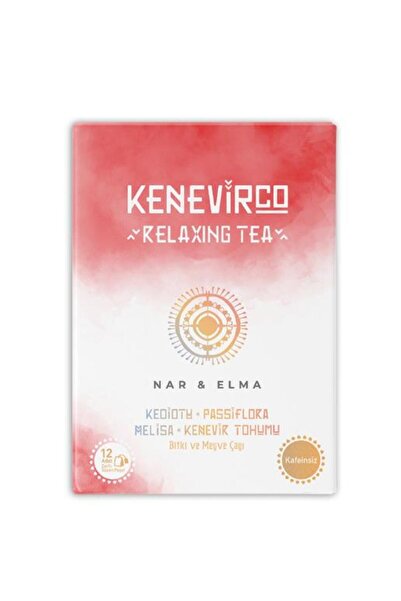 KenevirCo Nar ve Elmalı Kenevir Tohumu Bitki Çayı 12'li