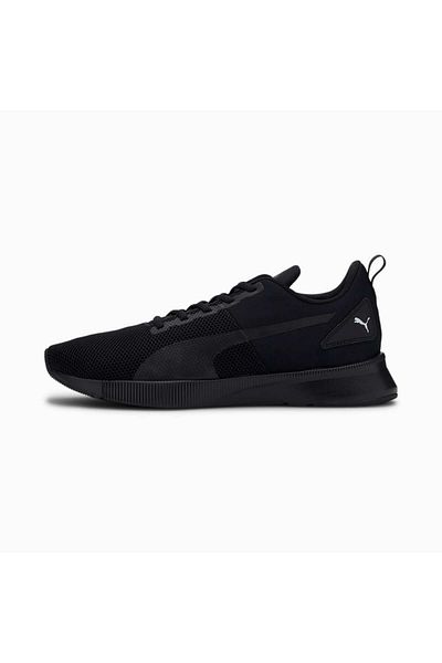 Puma 192257-23 Puma Flyer Runner Unisex Sneakers Black-High Risk Red