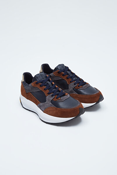 Tamer Tanca Erkek Hakiki Deri Sneakers & Spor Ayakkabı 698 1053-4 Erk Ayk Sk23/24