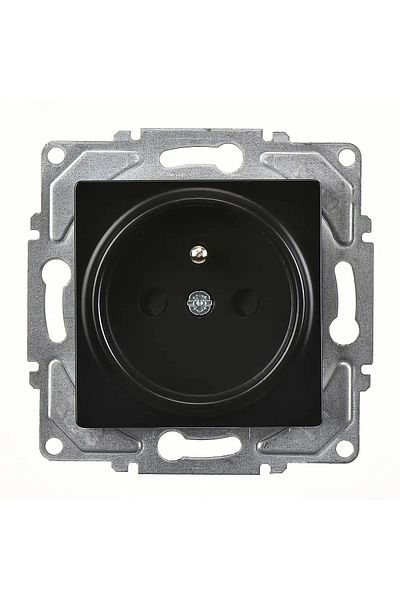 Günsan Eqona Radius Neoline Child Proof Ups Socket, Metallic Black (MECHANISMAL KEY)