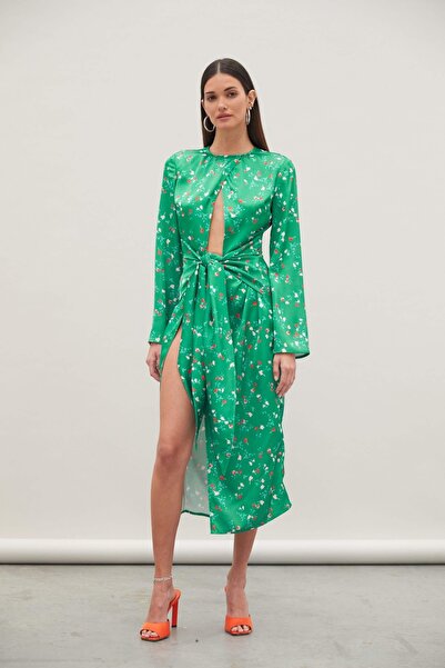 DCEY ATOIR Aries Yeşil Elbise