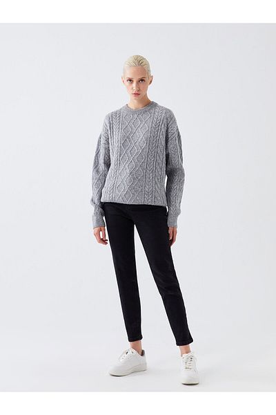 Geppetto Blugi Mom Lycra Power cu talie înaltă - Femei, Negru, Boyfriend Cut 2024